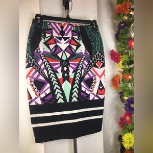 Derek Heart | Women’s Multicolor Pencil Skirt